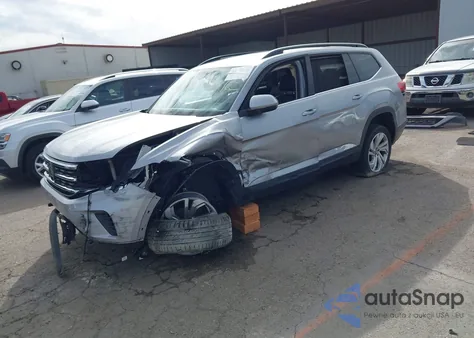 2021 Volkswagen Atlas 3.6L V6 Se W/Technology из США, поврежденный, VIN 1V2JR2CA8MC501277